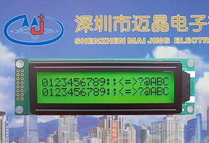 MJ2002A,深圳LCM.LCD.LCM工业显示屏COG液晶屏,字符点阵模块LCD液晶显示器，深圳市迈晶电子科技有限公司